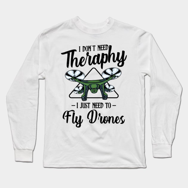Drone Long Sleeve T-Shirt by Lumio Gifts